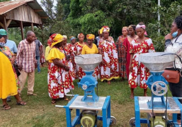 Woleu-Ntem/Soutien d’Olam Gabon pour les AGR agricoles : De la joie auprès des populations des villages de Esson-Milang, Ongongo, Toulouse, Woumou et Okok