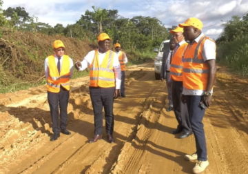 Relance électorale des travaux du réseau routier Ntoum/Cocobeach : Comme un chantier du dimanche !