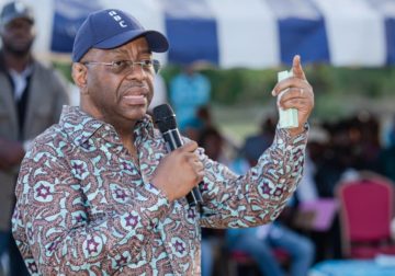 Alexandre Barro Chambrier à Owendo : ‘’Nous devons voir le bout du tunnel très bientôt’’