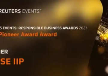 Responsible Business Awards organisé par Reuters / ARISE IIP récompensée les domaines de l’environnement et de la gouvernance sociale