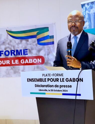 Point de presse de la Plate-forme « Ensemble pour le Gabon » : Alain Claude Bilie-by-Nze appelle à voter « Non » au prochain référendum