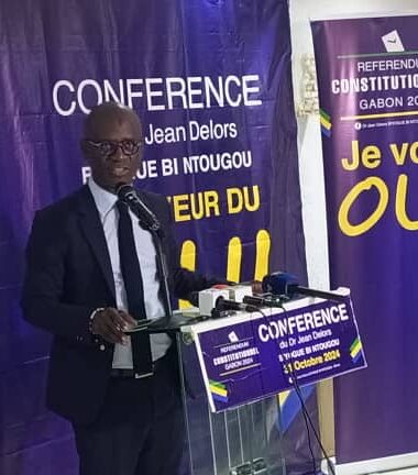 Référendum constitutionnel : Jean Delors Biyogue Bi Ntougou présente les avancées, les opportunités et les défis contenus dans le projet constitutionnel gabonais