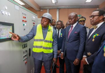 Projet PIEAPAL : Inauguration de la centrale d’eau potable du Pk5
