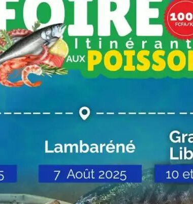 Gabon : Foire Itinérante aux Poissons dans trois villes pendant le mois d’août 