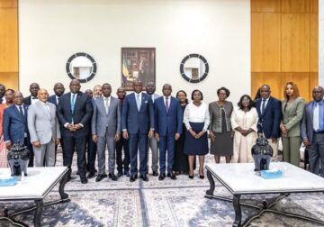 Gabon : Le président de la République Brice Clotaire Oligui Nguema reçoit les maires du Grand Libreville