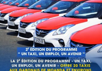 Programme  »Un Taxi, Un Emploi, Un Avenir » : 20 véhicules pour booster l’emploi local.