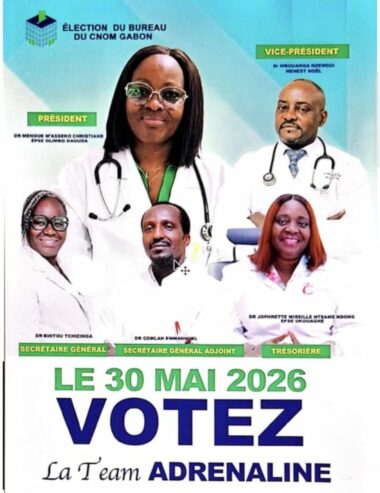 Santé/Conseil National de l’Ordre des Médecins/Scrutin du 30 mai 2026 : La « Team Adreline » en pôle position pour remporter un scrutin historique !