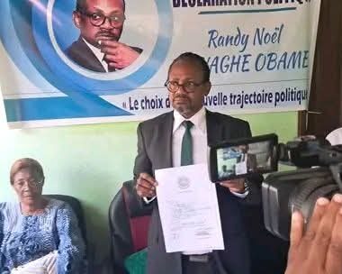Ntoum / Komo-Mondah : Randy Noël Ekwague Obame tourne la page du PDG et adhère à l’UDB