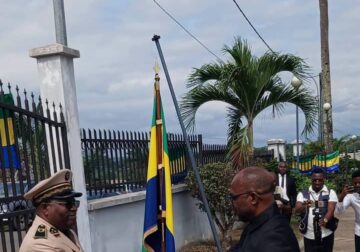 Lambaréné : les maires à l’unisson pour la Journée nationale du drapeau