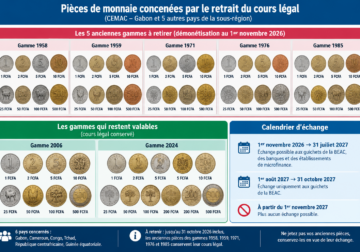 Monnaie / Retrait des anciennes pièces : à Libreville, des commerçants anticipent illégalement la démonétisation
